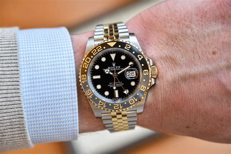 rolex gmt master aufstellung